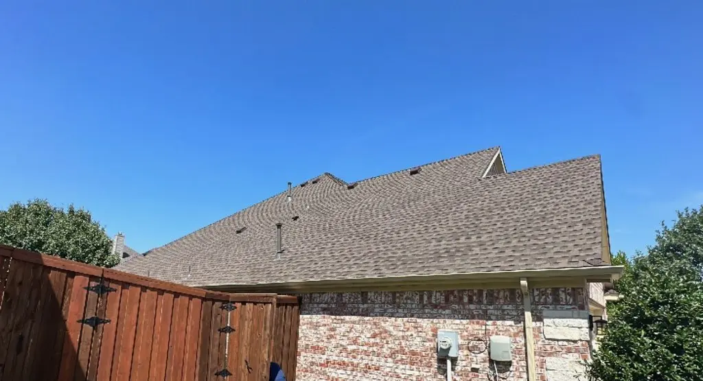 Completed roof replacement project in Keystone